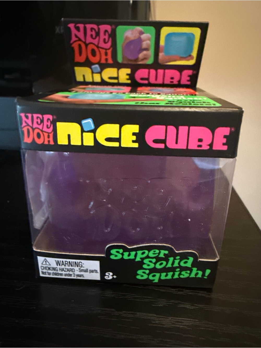 NeeDoh n!ce Cube - Purple Super Solid Squish